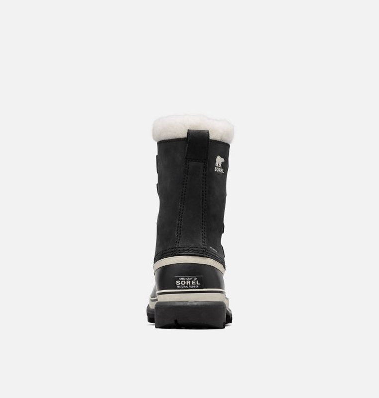 Botas Nieve Sorel Mujer - Caribou® Bajas Negras - 89105-VETC